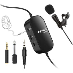 microphone-cravate Synco avec sortie casque