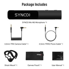 Microphone compact Synco pour caméra DSLR