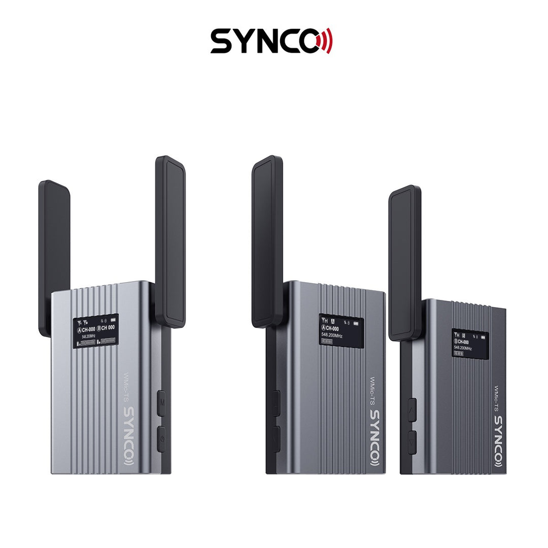 Système de microphone sans fil Synco 2 TX / 1 RX UHF 525 MHz-539.7 MHz