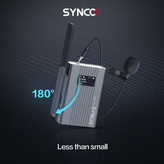 Système de microphone sans fil Synco 2 TX / 1 RX UHF 525 MHz-539.7 MHz