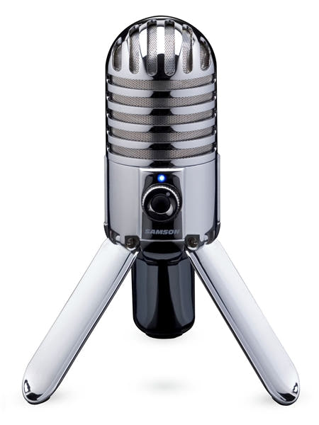 Samson Meteor Mic USB Microphones (Argent)
