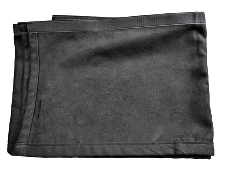 Molton avec Velcro (2m x 100cm, Noir)