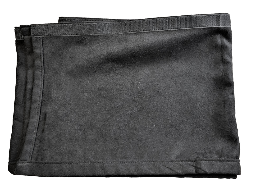 Molton avec Velcro (6m x 60cm, Noir)