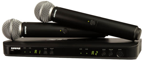 Shure BLX288 SM58 Microphone sans fil (S8)