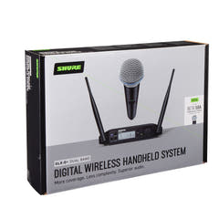 Shure GLXD24+ BETA58A Système de Microphones sans fil