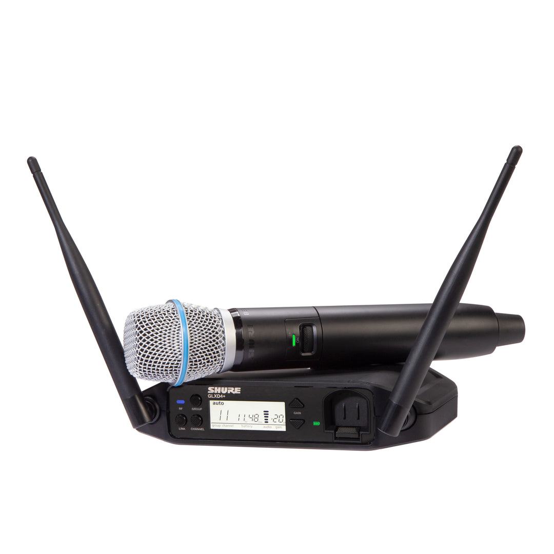 Shure GLXD24+ BETA87A Système de Microphones sans fil