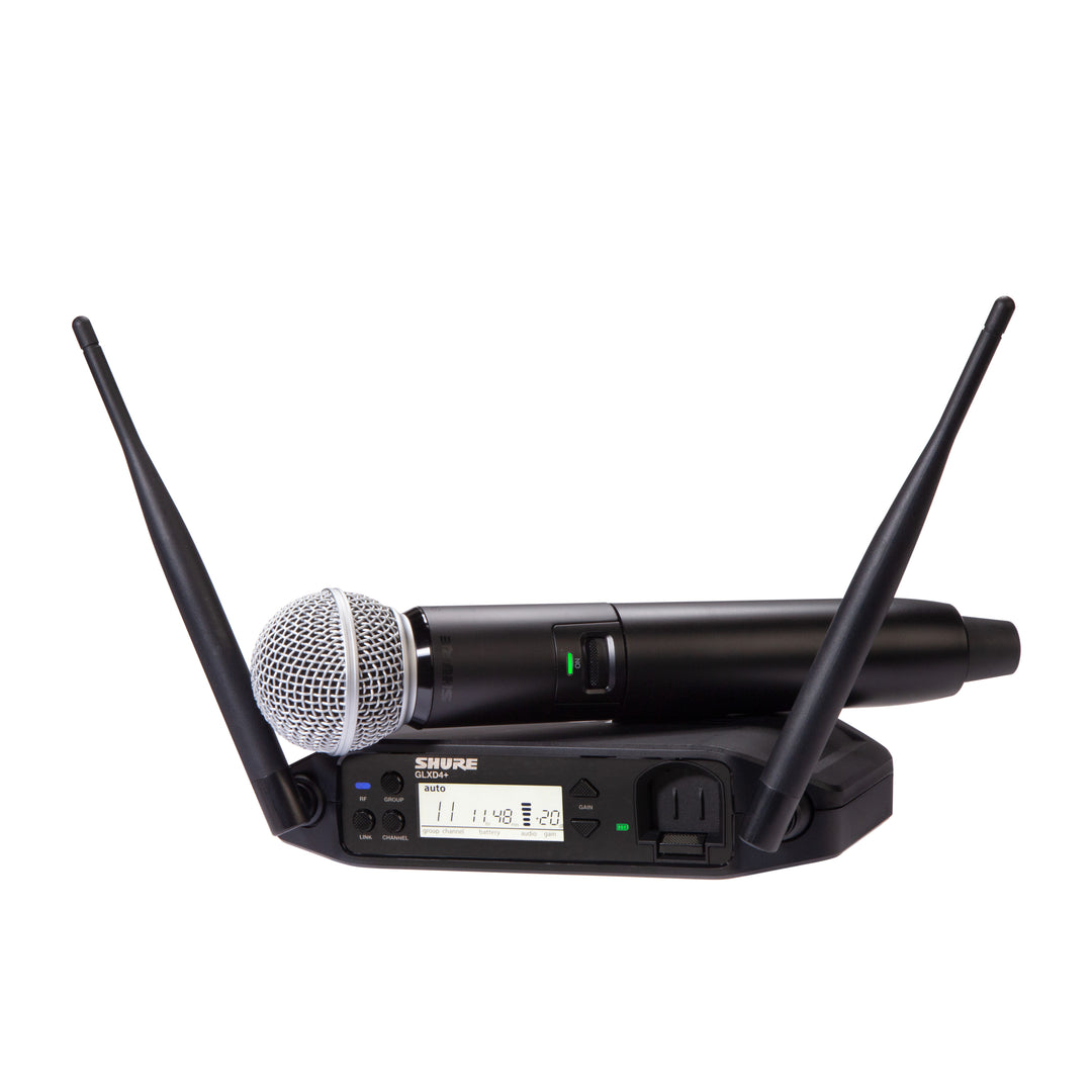 Shure GLXD24+ SM58 Système de Microphones sans fil
