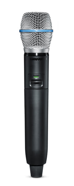 Shure GLXD24R+ BETA87A Système de Microphones sans fil en rack