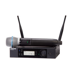 Shure GLXD24R+ BETA87A Système de Microphones sans fil en rack