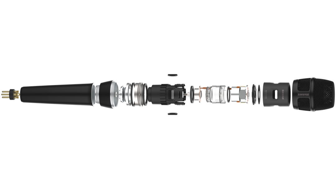 Shure NXN8/S Nexadyne Microphone Dynamique (Super-cardioïde, Noir)