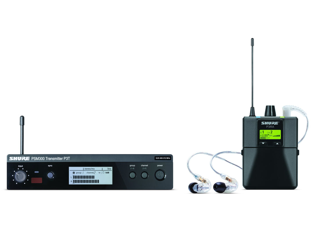 Shure PSM300 SE215 - Système In-ear (H20)