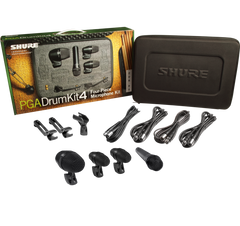 Shure PGA Drumkit 4 Pack de Microphones pour batterie