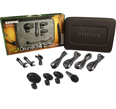 Shure PGA Drumkit 4 Pack de Microphones pour batterie