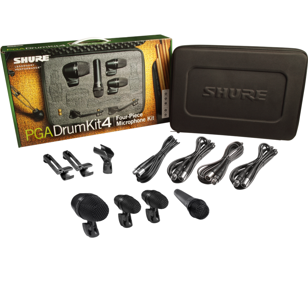 Shure PGA Drumkit 4 Pack de Microphones pour batterie