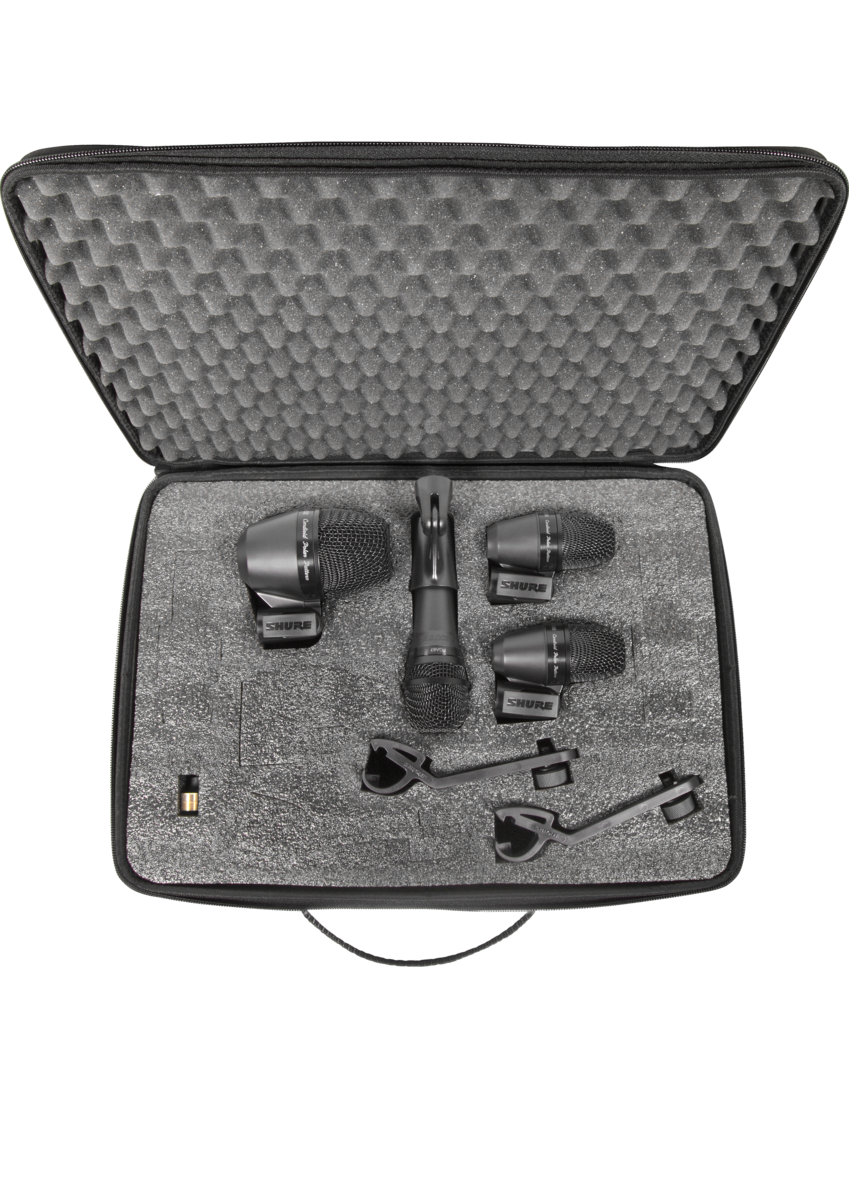 Shure PGA Drumkit 4 Pack de Microphones pour batterie
