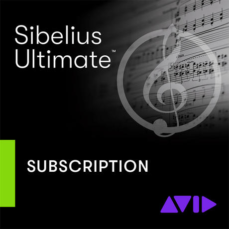 Sibelius Ultim EDU Abonnement étudiant/enseignant RENEWAL