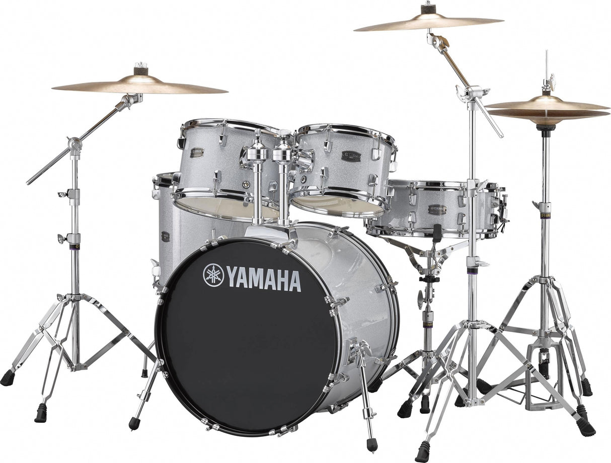 Yamaha Rydeen Studio Drum Kit incl. Hardware Pack and Cymbals (Silver Glitter)