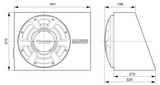 Pioneer TS-WX306B 12" subwoofer