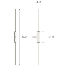 Antenne de Pare-brise FM/AM avec Amplificateur