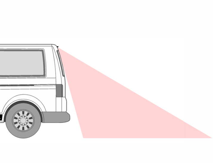 Caméra de Recul pour VW T5 avec Hayon (2003-2015)