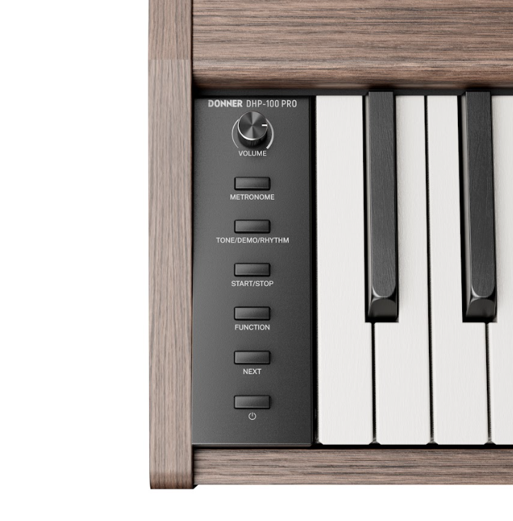 Donner DHP 100 PRO piano numérique Noyer