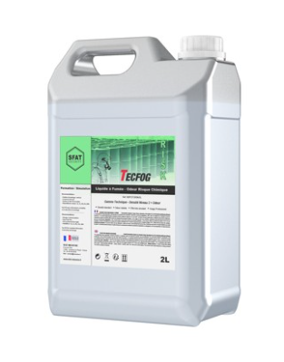 Liquide à fumée pour exercice incendie, Produits chimiques brûlés (2L)