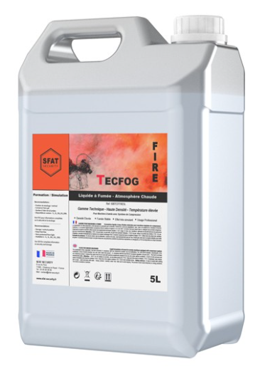 Liquide à fumée pour exercice incendie, Hot Atmosphere (5L)