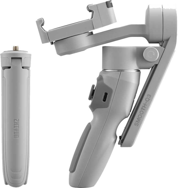 Zhiyun Smooth Q3 Combo Stabilisateur de téléphone avec lumière