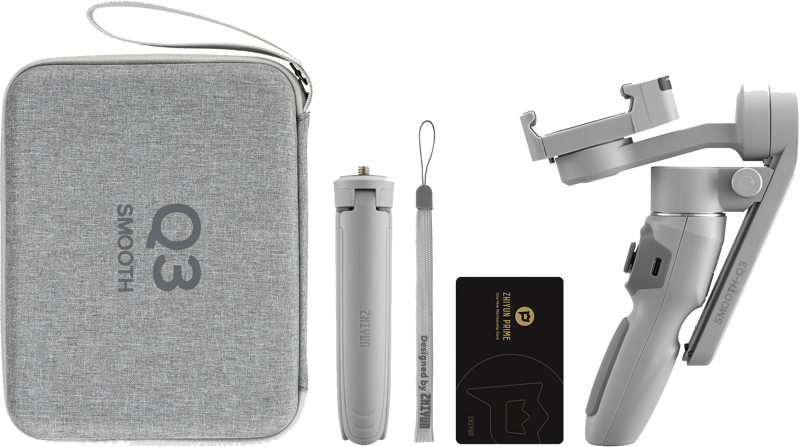 Zhiyun Smooth Q3 Combo Stabilisateur de téléphone avec lumière