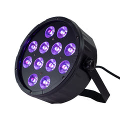 Projecteur PAR Marconi Polaris 12x12W RGBW Pack de 4 avec sac