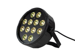 Projecteur PAR Marconi Polaris 12x12W RGBW Pack de 4 avec sac