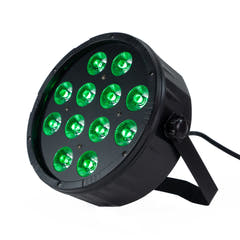 Projecteur PAR Marconi Polaris 12x12W RGBW Pack de 4 avec sac