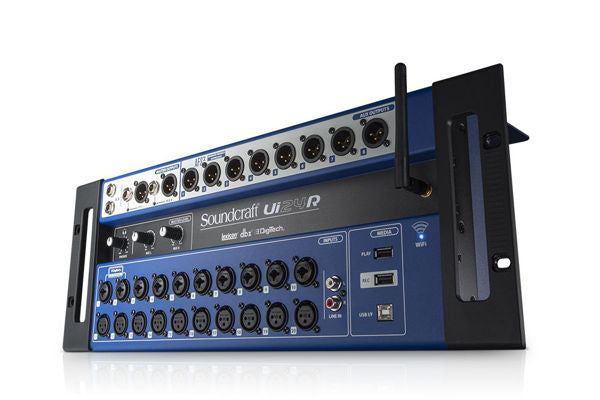 Soundcraft Ui24R Table de mixage numérique télécommandée et enregistreur multipiste