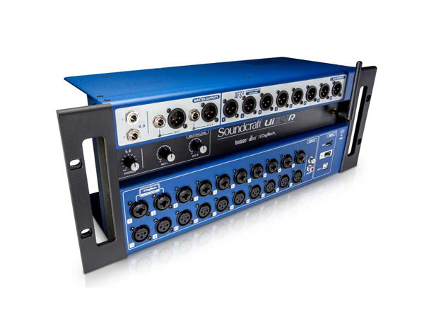 Soundcraft Ui24R Table de mixage numérique télécommandée et enregistreur multipiste