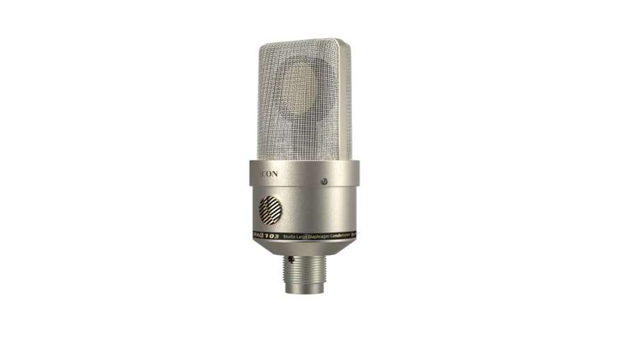 iCon Space 103 microphone à condensateur, grande membrane