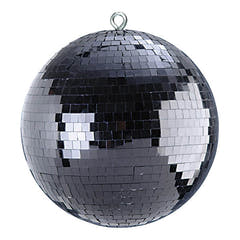 Boule à Facettes Noire (15 cm)