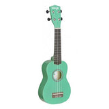 Stagg US-GRASS ukulélé soprano avec gigbag (Vert)