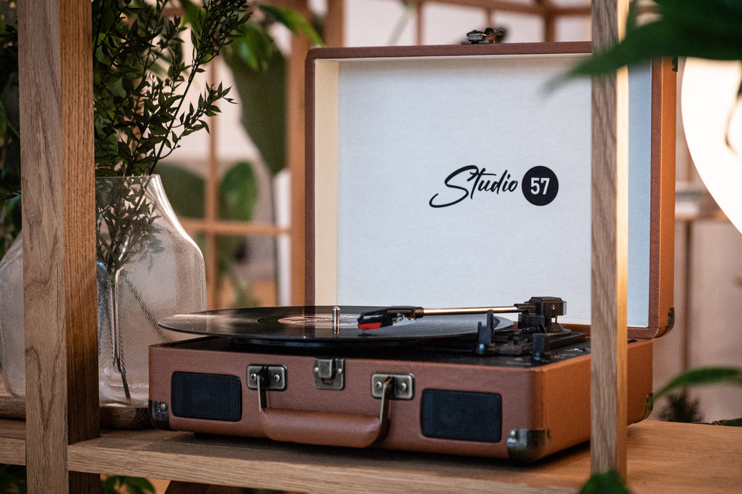 Studio 57 Dolly Pladespiller (Brun) Bundle