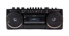 Studio 57 - Lecteur de cassettes avec FM & Bluetooth, Noir