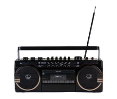 Studio 57 - Lecteur de cassettes avec FM & Bluetooth, Noir