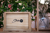 Studio 57 Vinyl record storage box (Wood)