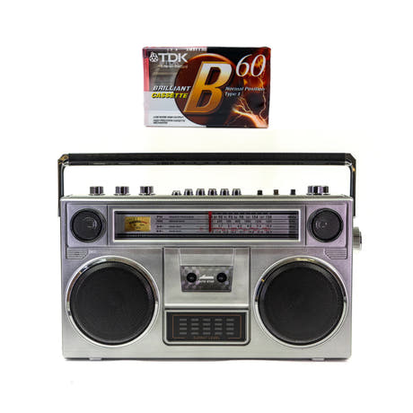 Studio 57 - Ghettoblaster avec Bluetooth + Cassette