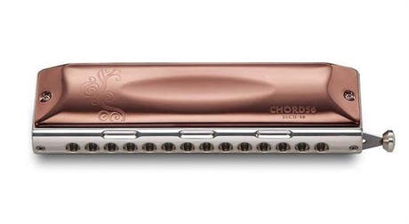 Suzuki SSCH-56 Chord56 mundharmonika - 14 huls