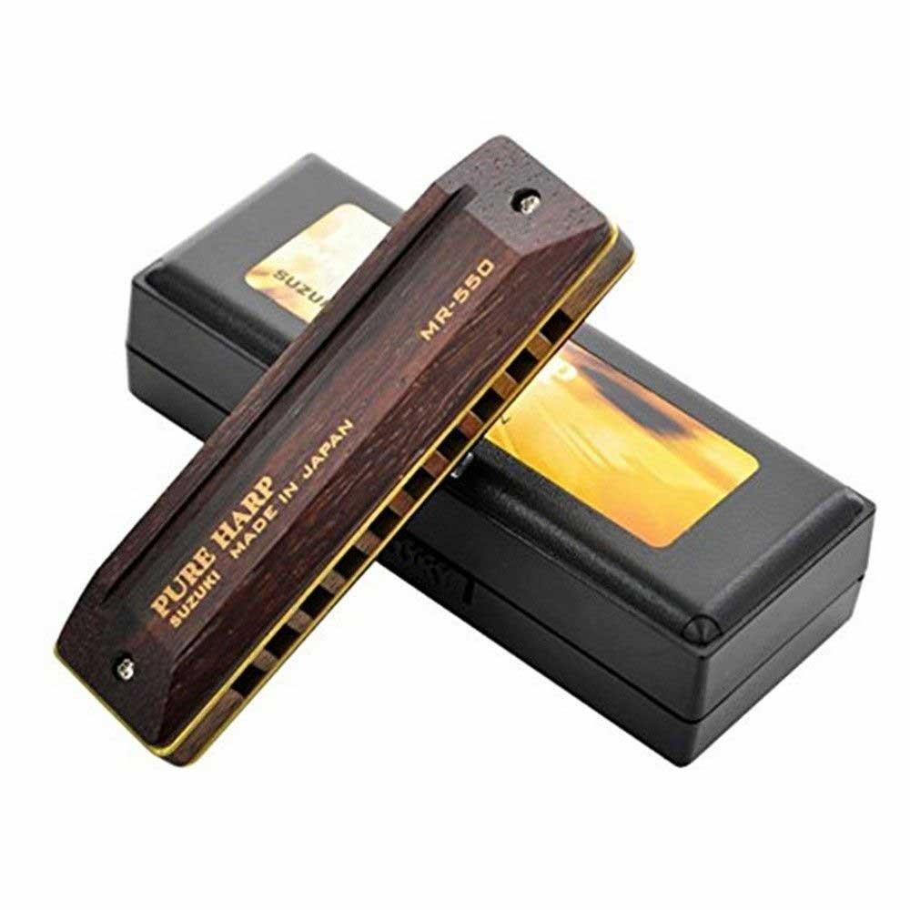 Suzuki MR-550 Pure Harp Harmonicas (C)