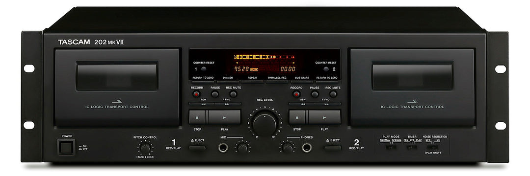 Tascam 202mkVII double lecteur-enregistreur de cassettes