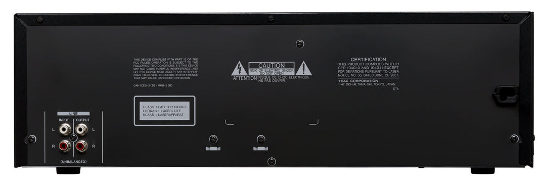 Tascam CD-A580 v2 Lecteur CD et cassette