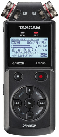 Enregistreur portable, dictaphone Tascam DR-05XP