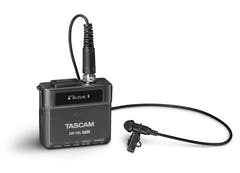 Tascam DR-10L Pro Enregistreur avec microphone lavalier, noir