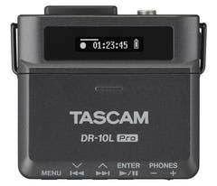 Tascam DR-10L Pro Enregistreur avec microphone lavalier, noir