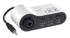 Tascam iXZ Microphones et préampli instrument pour Apple